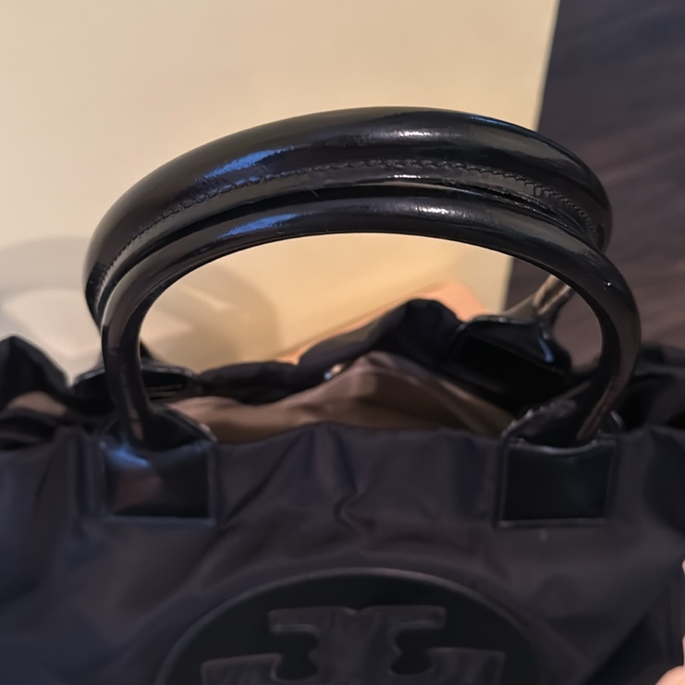 Tory Burch blk Ella nylon large bag - Picture 4 of 8